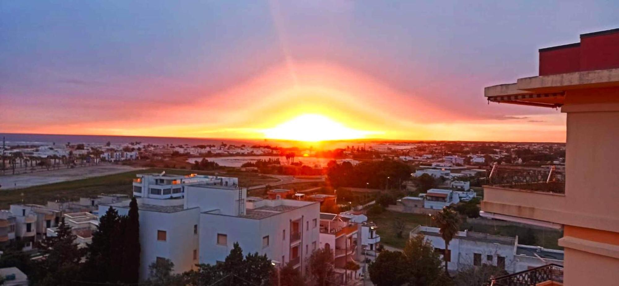 Вілла The Blue Panoramic Penthouse Порто-Чезарео Екстер'єр фото